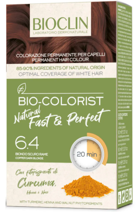 BIOCLIN BIO COLORIST Fast&Perfect BIONDO SCURO RAME
